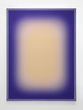 Jonny Niesche, Velvet vision in violet (Silver sfumato), 2023, brass, aluminium and voile, 235 x 175 x 3.50 cm