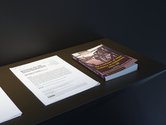 Detail of background literature provided for Rozana Lee's Sekali pendatang, tetap pendatang exhibition at Te Uru.