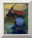 Robin Neate, Paysage II, 2011, oil on canvas board, 250 x 200 mm