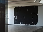 Catherine Griffiths, 7/7, 14 Views, 2023, installation view, masked acrylic wall paint, photo by Samuel Hartnett