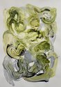 Arwen Flowers, Chemico memory, 2023, paint & mediums on Hahnemühle 300gsm paper, 86 cm x122 cm. Photo: Norman Franke