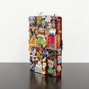 Ruth Watson, The Greatest Thing in the World, 2024, souvenirs, book in case, 18 x 12 x 6 cm