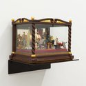 Ruth Watson, Schmuckkastchen, 2023-24, souvenirs, vintage reliquary box, 28 x 37 x 28 cm 