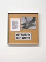 Ava Seymour, ‘Stiletto Wheels’, 2022. Inkjet print on board, 400 x 400 mm. Photo: Sam Hartnett