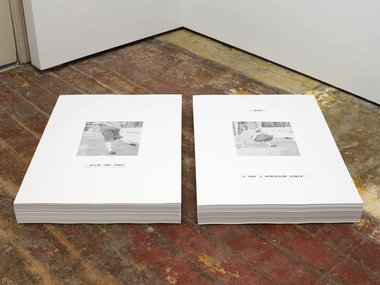 Ava Seymour, ‘Strange Ways, Here We Go’, 2023. Offset prints on 250gsm matt art paper, 2 units, 841 x 594mm ea. Edition of 300. Photo: Sam Hartnett