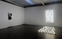 Installation view of Bill Culbert: A Bright White Light. at Fox Jensen McCrory