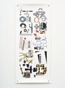 Richard Killeen, Sampler (9326), 2024, ink jet and Breathing Colour varnish on Hahnemuhle canvas, 1000 x 450 mm