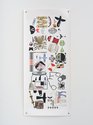 Richard Killeen, Sampler (9323), 2024, ink jet and Breathing Colour varnish on Hahnemuhle canvas 1000 x 450 mm