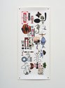 Richard Killeen, Sampler (9322), 2024, ink jet and Breathing Colour varnish on Hahnemuhle canvas, 1000 x 450 mm