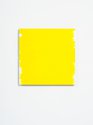 David Thomas, On the function of a gently painted (yellow), 2024, acrylic on canvas, 400 x 400 mm