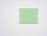 David Thomas, A gentle passing..... (green), 2024, acrylic on canvas, 300 x 400 mm