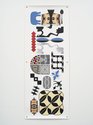 Richard Killeen, Sampler (9264), 2023, ink jet and Breathing Colour varnish on Hahnemuhle canvas, 1524 x 600 mm