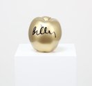 Billy Apple, Five Decades (82-91), 2012. Ceramic, two pot car paint and marker pen, 10h cm