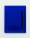 Shaun Waugh, Cascading Blue, 2023, archival pigment print, custom painted frame, 730 x 590 x 40 mm