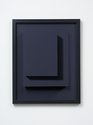 Shaun Waugh, Cascading Black, 2024, archival pigment print, custom painted frame, 730 x 590 x 40 mm