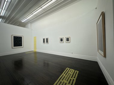 Installation shot of Veronica Herber's Making My Way Home exhibition at Melanie Roger.