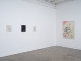 Installation shot of Miles Hendricks, Rainbows End, at Ivan Anthony.