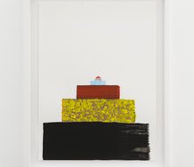 Martin Creed, Work No. 3766, 2023, watercolour, gouache, acrylic, pencil on paper, 31 x 23.2 cm / 12 1/4 x 9 1/8 inches