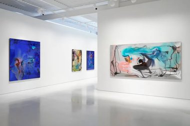 Dale Frank, Installation shot of Dale Frank at Gow Langsford. Photo: Sam Hartnett