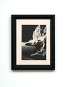 Joyce Campbell, Cliffs and nets, LiDAR photogravure, 460 x 365 mm framed