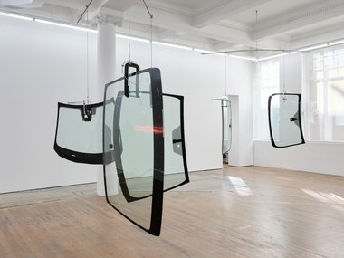 Cerith Wyn Evans, installation view of Cerith Wyn Evans at Michael Lett.