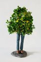Steve Carr, Bush Lamp, 2025, wood, paint, steel, plastic leaves, electric lamps 1950 x 1080 x 950mm (approx) base: 690 x 570 x 50mm (approx)