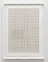 Ruth Cleland, Grid (Concrete Floor 2), 2025, acrylic and graphite pencil on Bristol board in artist's frame, 65 x 46.6 cm