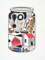 Richard Killeen, Headheadboat (9461) 2025, Ink jet and Bona Mega Matt varnish on ACM, 900 x 540mm 