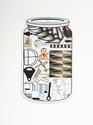Richard Killeen, Patternplane (9462) 2025, Ink jet and Bona Mega Matt varnish on ACM, 900 x 540mm