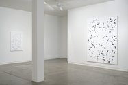 Installation view (detail) of Jeena Shin's Time Crystal exhibition at Two Rooms.