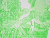 Maggie Friedman, Untitled (Kati Heck, Classic v, 2025, The Upstairs at Bortolami 39 Walker presented by Sadie coles hQ New York, 2025), 2025, detail