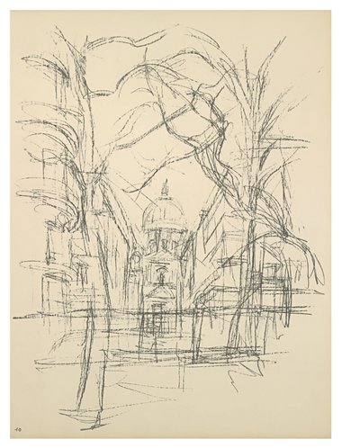 Alberto Giancomett, Paris Sans Fini, published drawing 