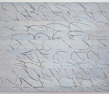 Hugo Koha Lindsay, Vowels No.8, Cut and Reordered, 2026