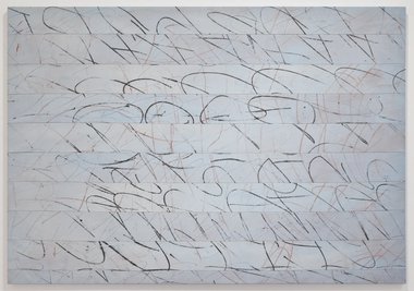 Hugo Koha Lindsay, Vowels No.8, Cut and Reordered, 2026